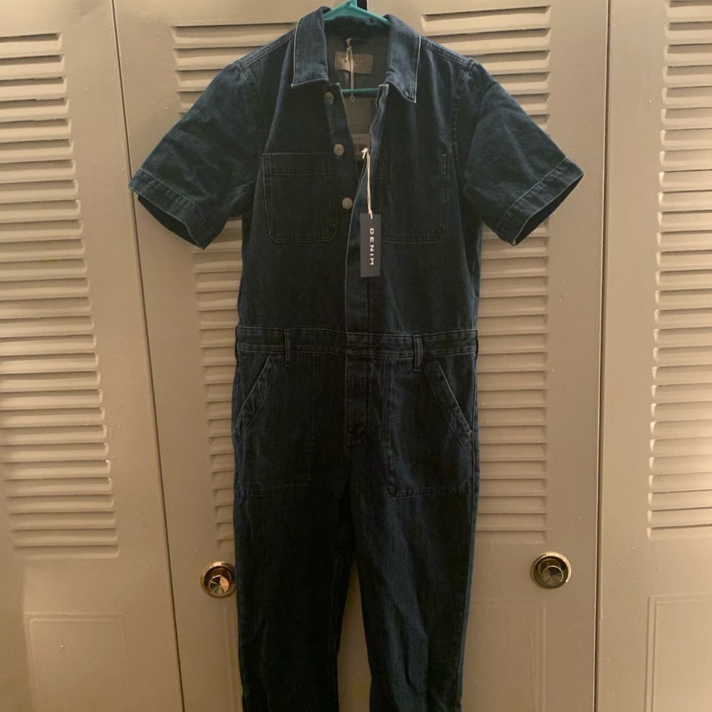 Everlane Super-Soft Summer Jean coverall NWT